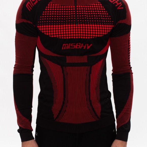 MISBHV Other - MISBHV Sport Active Quarter-Zip Longsleeve Red